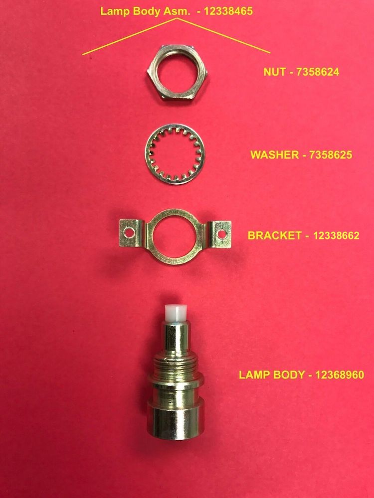 Panel Lamp Body Asm. ; M998 Mil. Hummer ; 12338465 6210-01-208-4790 5583884