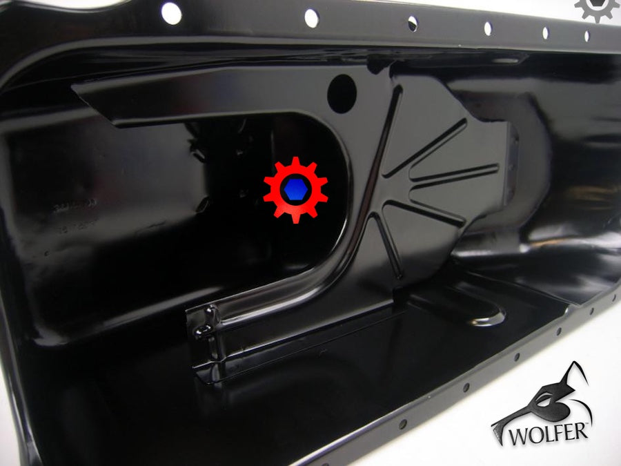 6.5L ENGINE OIL PAN ; Humvee ; 12551755 5743794 GEP12551755 2815014302599