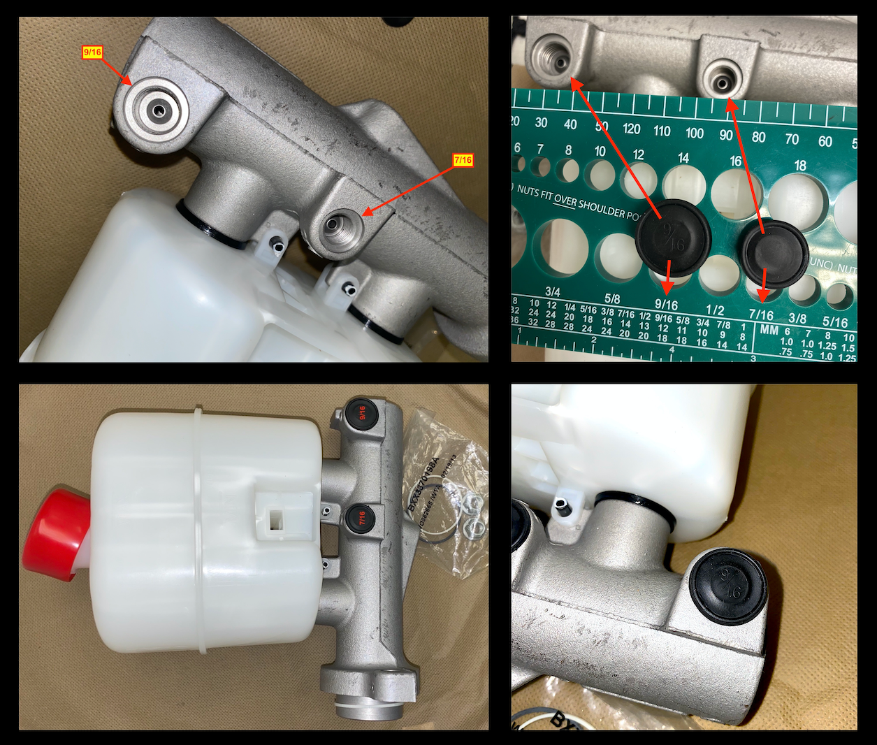Brake Master Cylinder ; Humvee Hummer ECV ; 2530015685097 6500446 02040C2315
