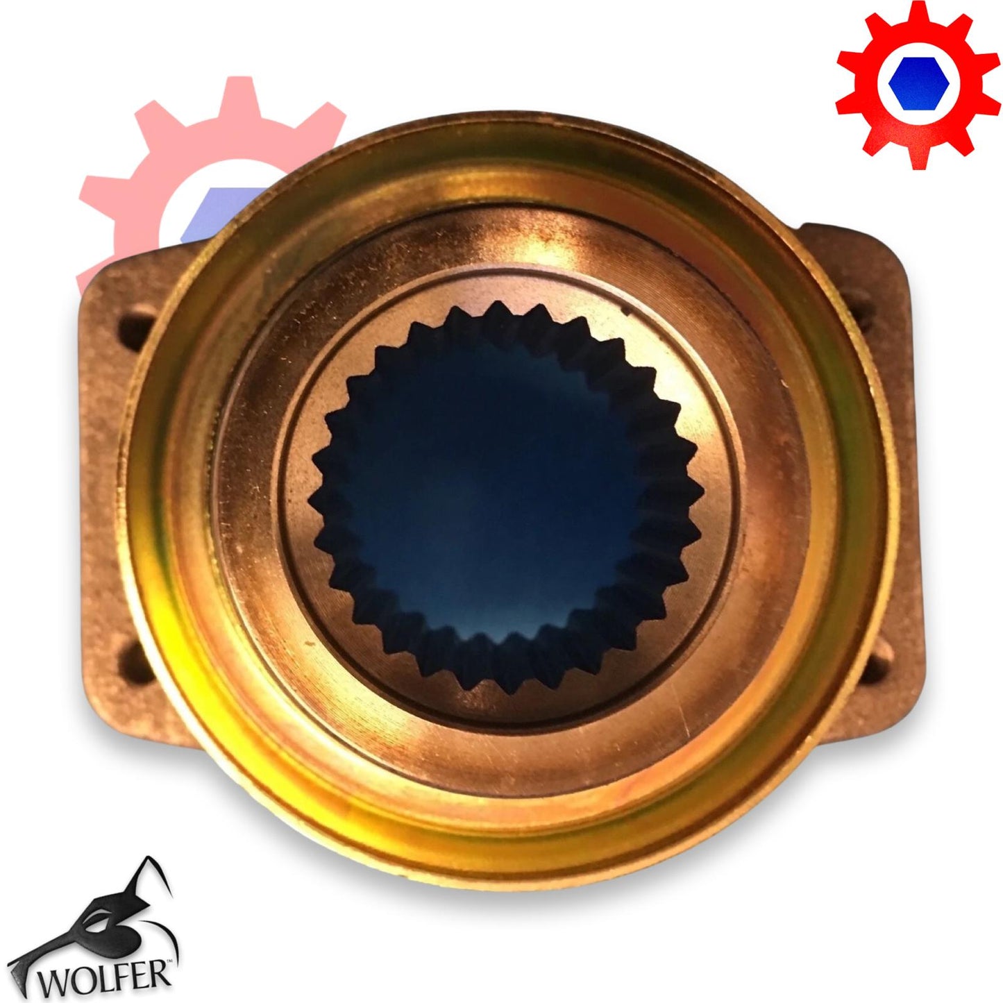 YOKE , INPUT FRONT DIFFERENTIAL; HUMMER H1 ; 2520-01-267-7371 12460374 5717032