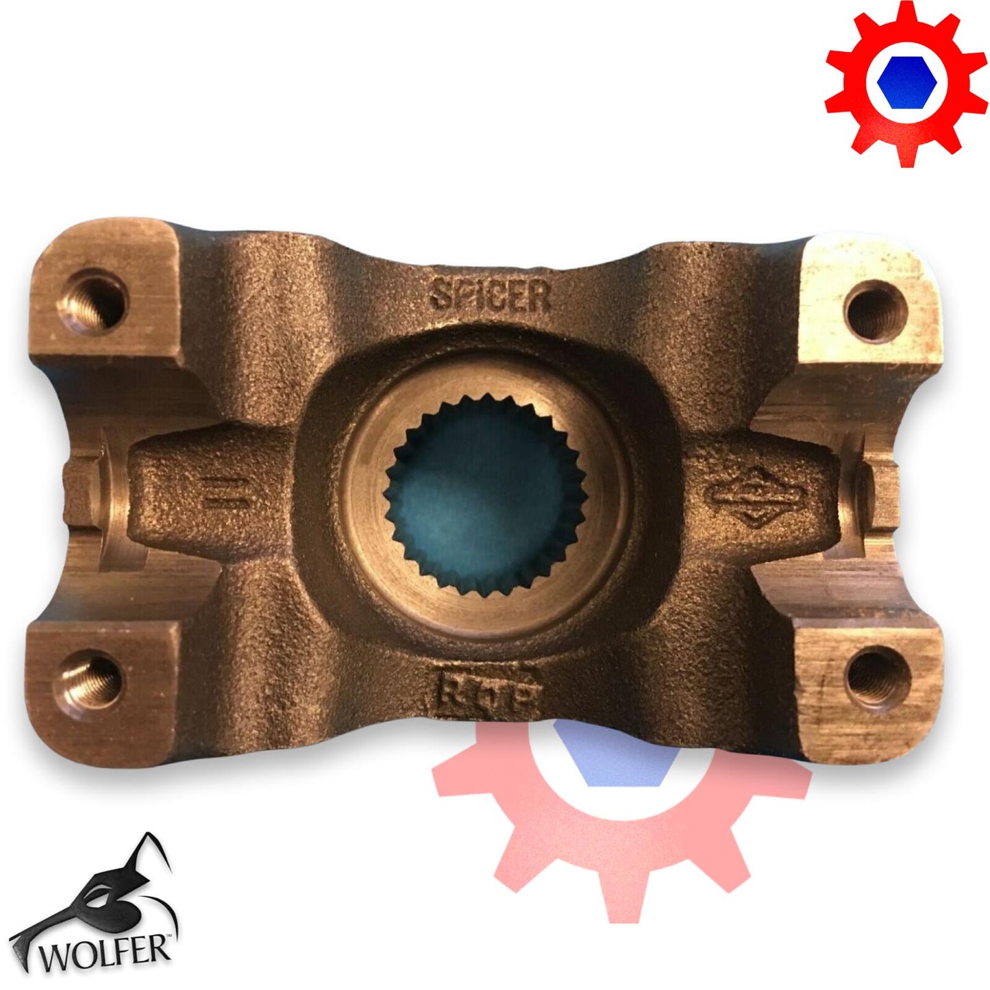 YOKE , INPUT FRONT DIFFERENTIAL; HUMMER H1 ; 2520-01-267-7371 12460374 5717032
