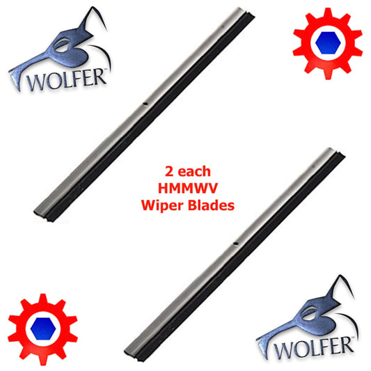 2 each - WIPER BLADES ; M998 Mil. Hummer ; 12339505 2540-01-199-7778 5575783
