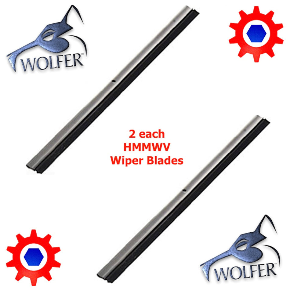 2 each - WIPER BLADES ; Mil. Hummer ; 12339505 2540-01-199-7778 5575783