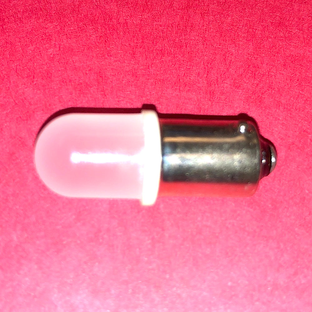 10 each - LED 24V T10 BA9S Bayonet WHITE Instrument Dash Panel Bulb ; HL306W-2