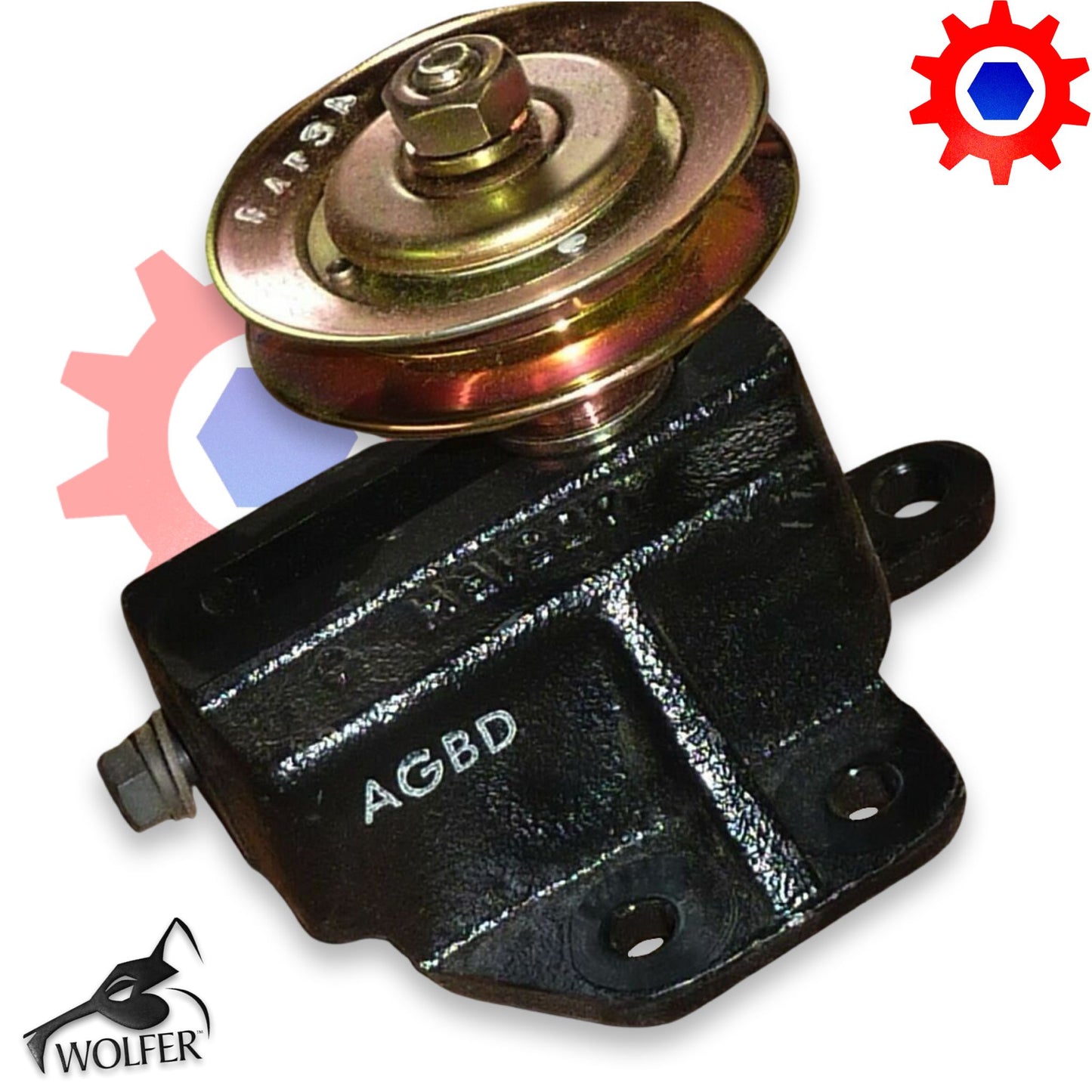 PULLEY ASSEMBLY , TENSION ; 991325A511 , 99132-5A511 ; KIA , HYUNDAI