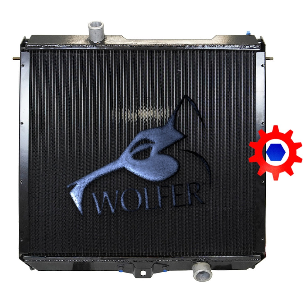 Mil. Hummer Radiator - M998 6.5L-NA ; ALUMINUM Style - 2930016805410 24840