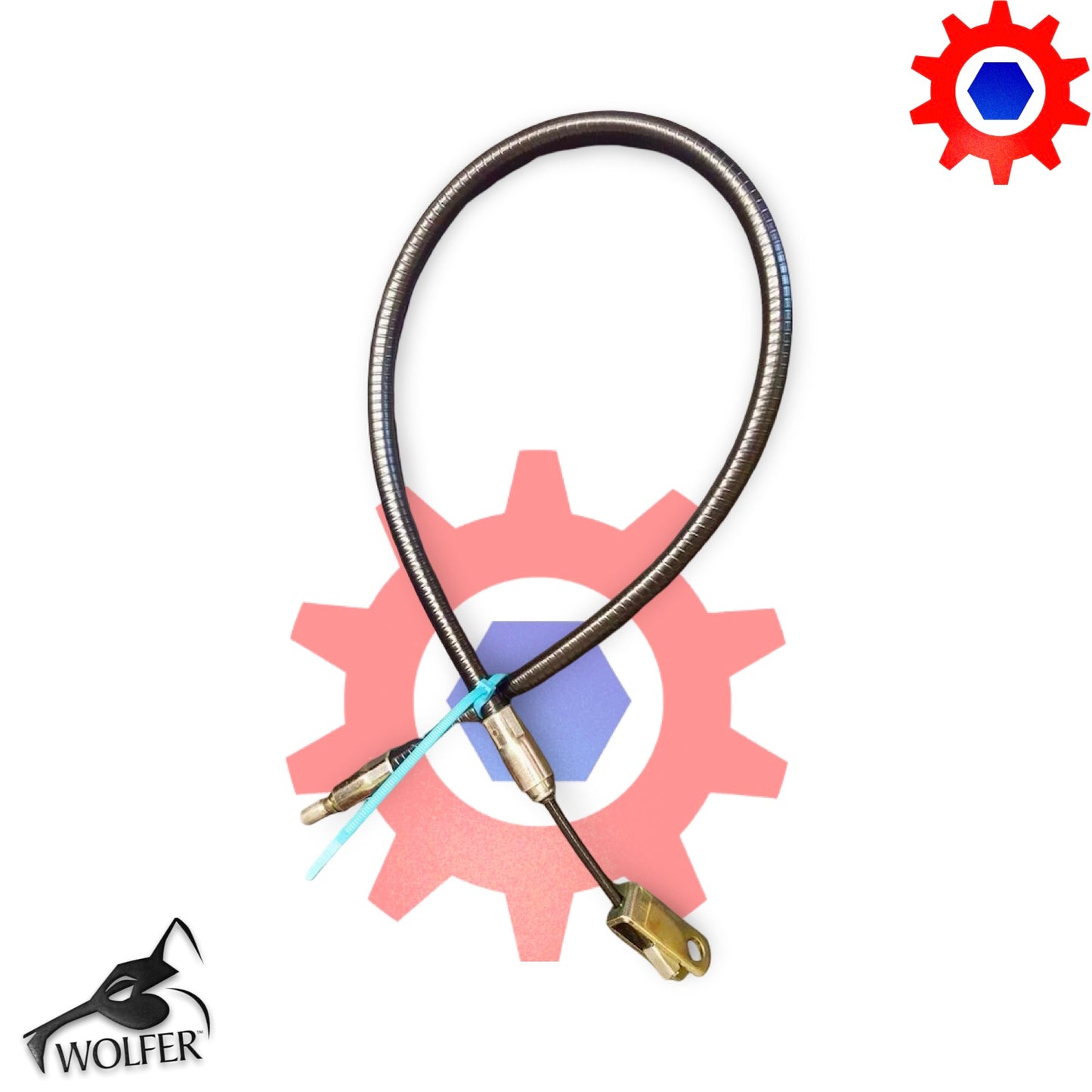 CABLE, PARKING BRAKE, LH (40") MIL. HUMMER ; 2590-01-265-3185 12341898-1 5597461