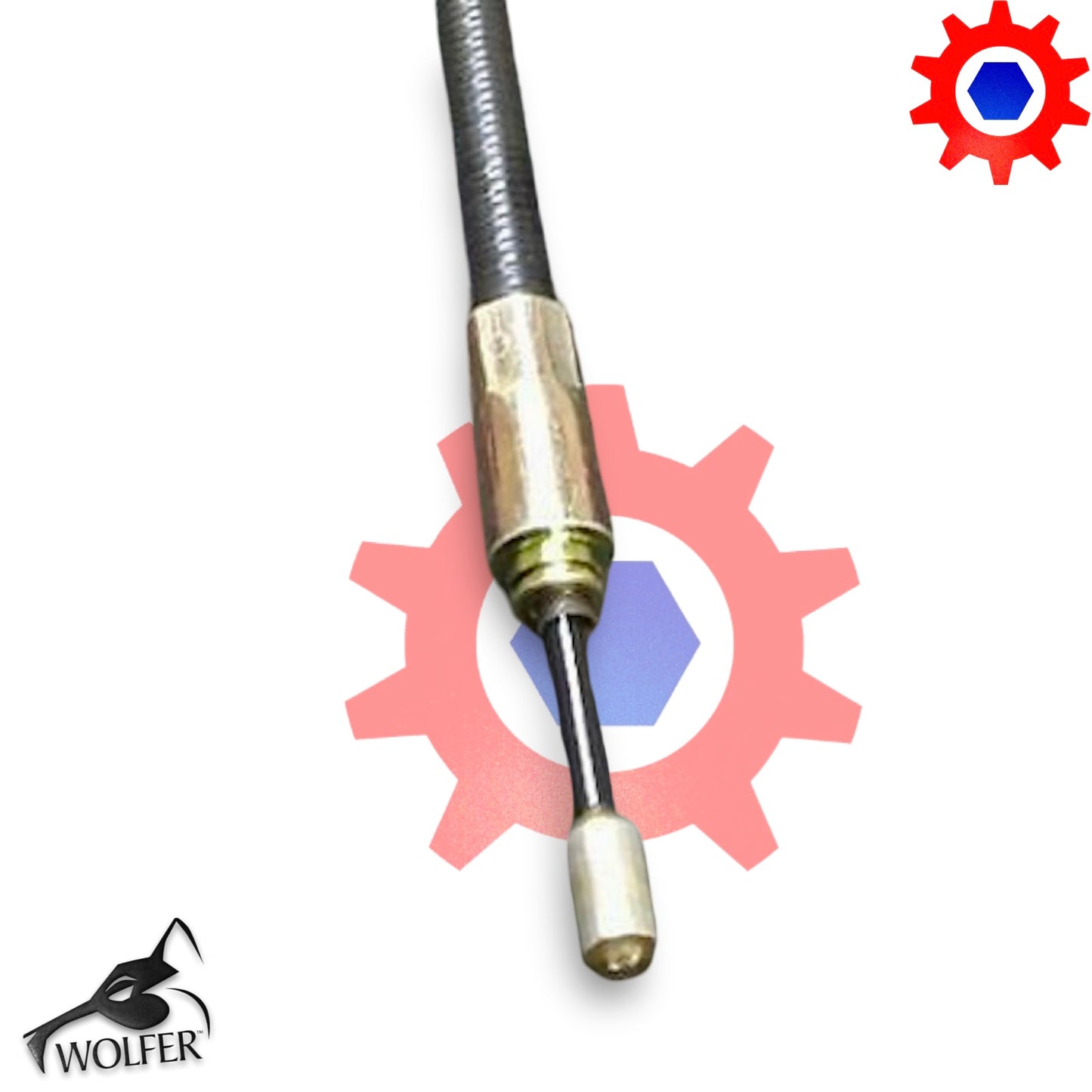 CABLE, PARKING BRAKE, LH (40") MIL. HUMMER ; 2590-01-265-3185 12341898-1 5597461