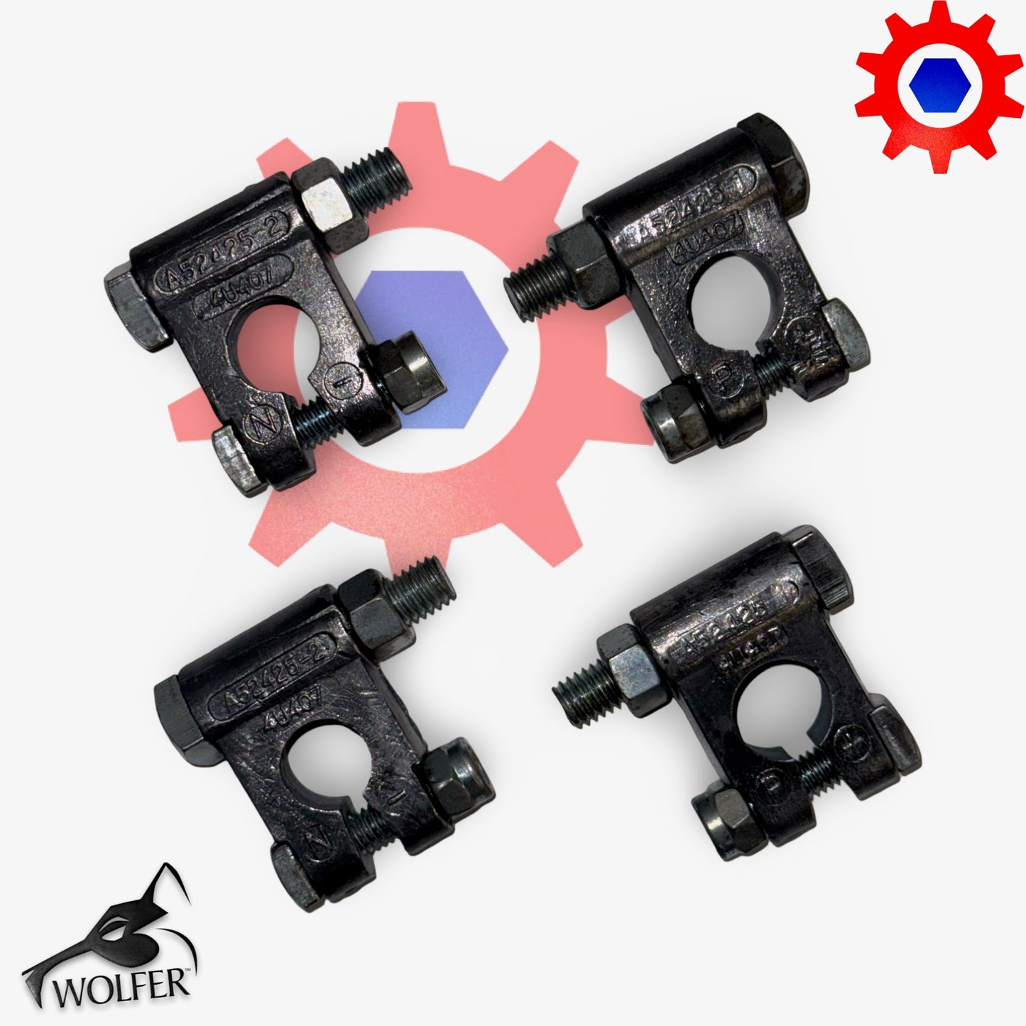 TERMINALS, BATTERY (2 POSITIVE AND 2 NEGATIVE) 5940-00-549-6581 5940-00-549-6583 (Copy)