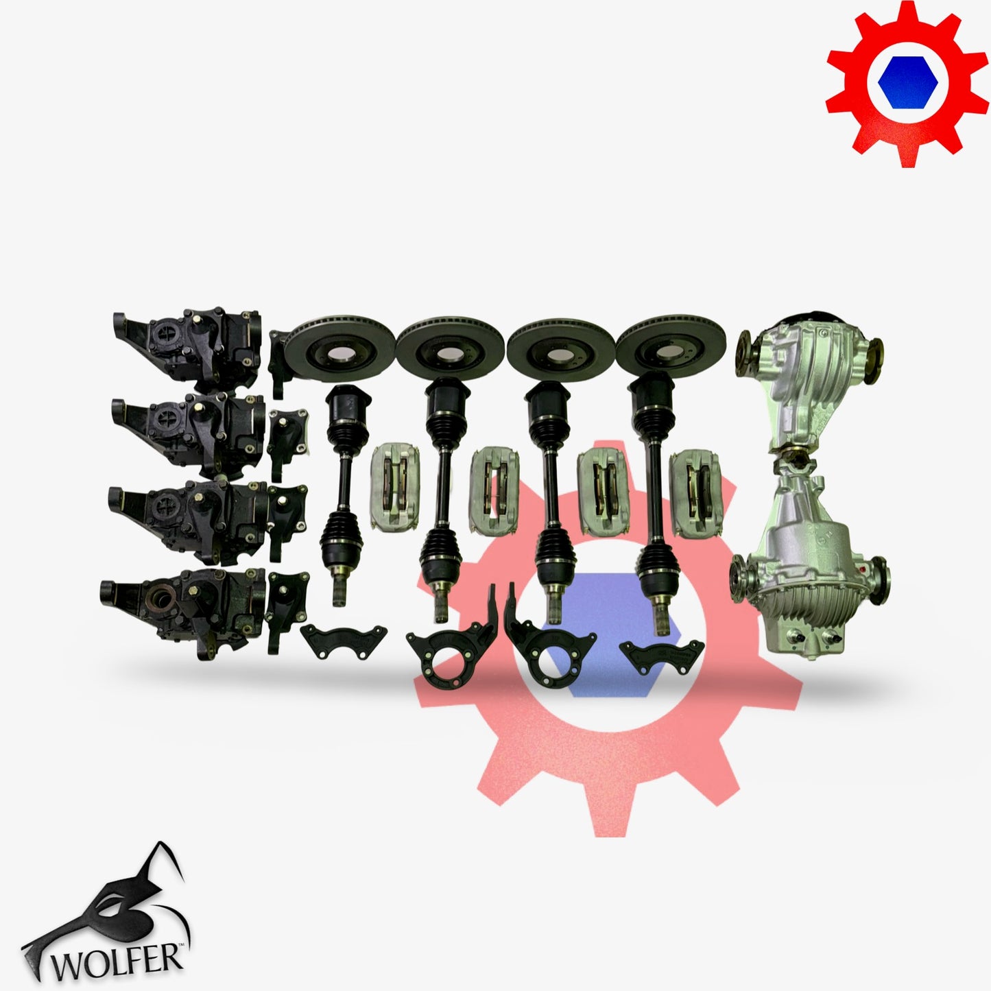 12k ECV - Full Upgrade Kit - HUMMER 10K to 12K (Willwood brakes)