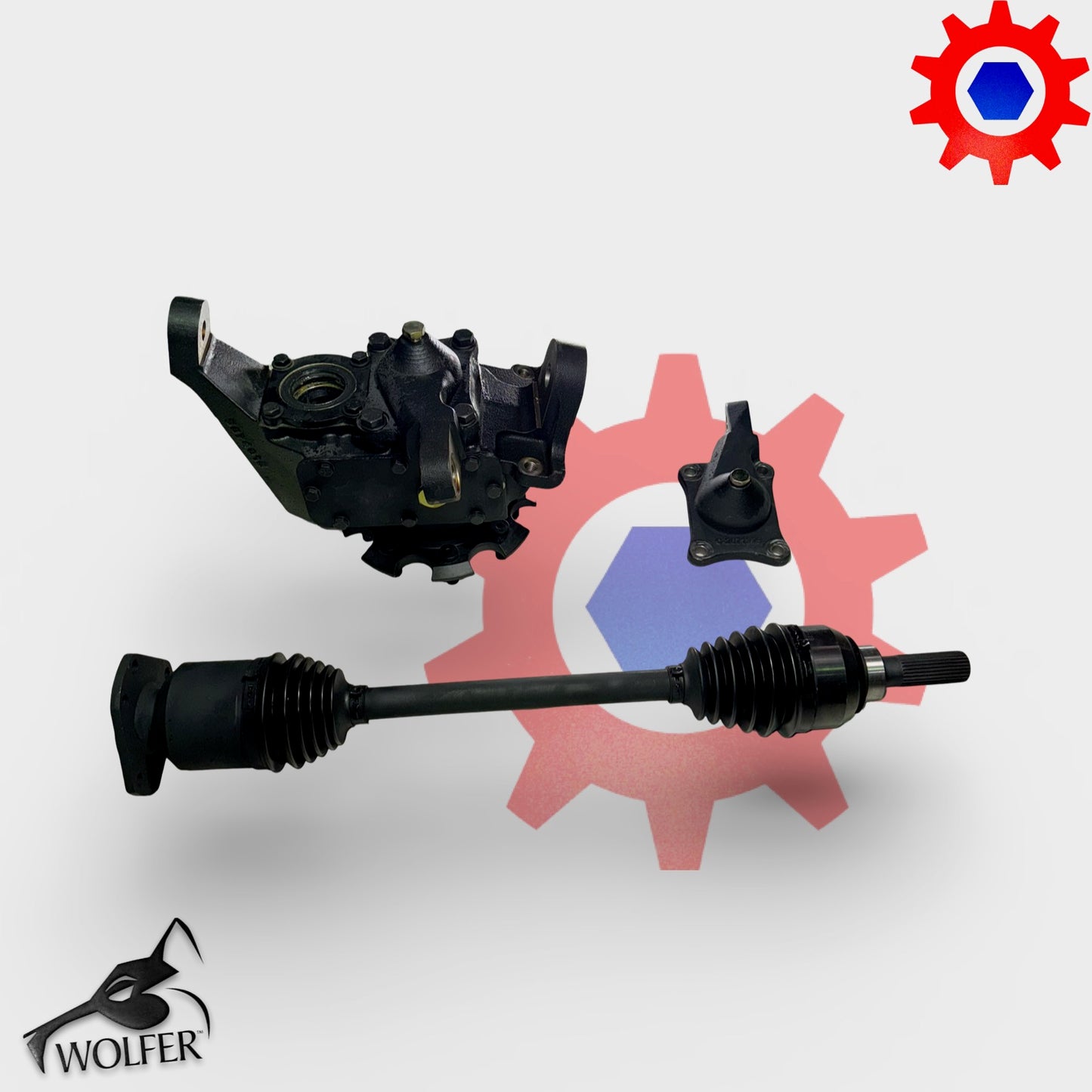 CTIS Knuckle - Geared Hub 10K;Hummer w/ 10K Halfshaft Right Front; 5593996 or 5593997 or 5594527 or 5594528 12342974 , 12342974-2 , 2520013828728