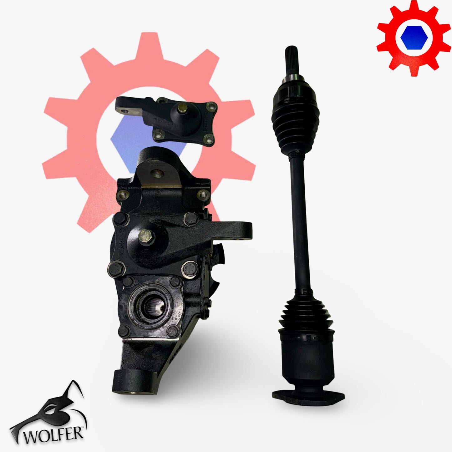 CTIS Knuckle - Geared Hub 10K;Hummer w/ 10K Halfshaft Right Front; 5593996 or 5593997 or 5594527 or 5594528 12342974 , 12342974-2 , 2520013828728