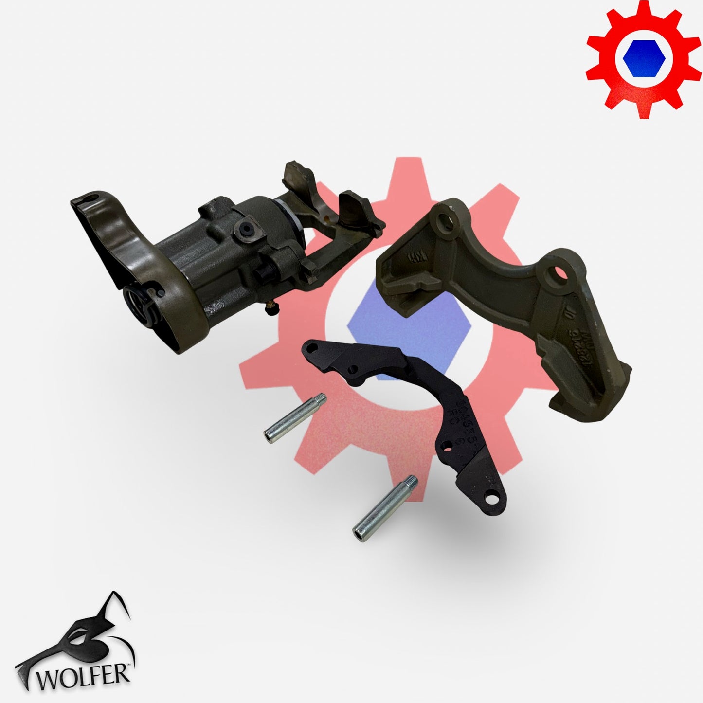 Rear Brake Caliper LH-RR Assembly Mil. Hummer H1 ; 2530-01-333-6068 12342341 12173602 12821501