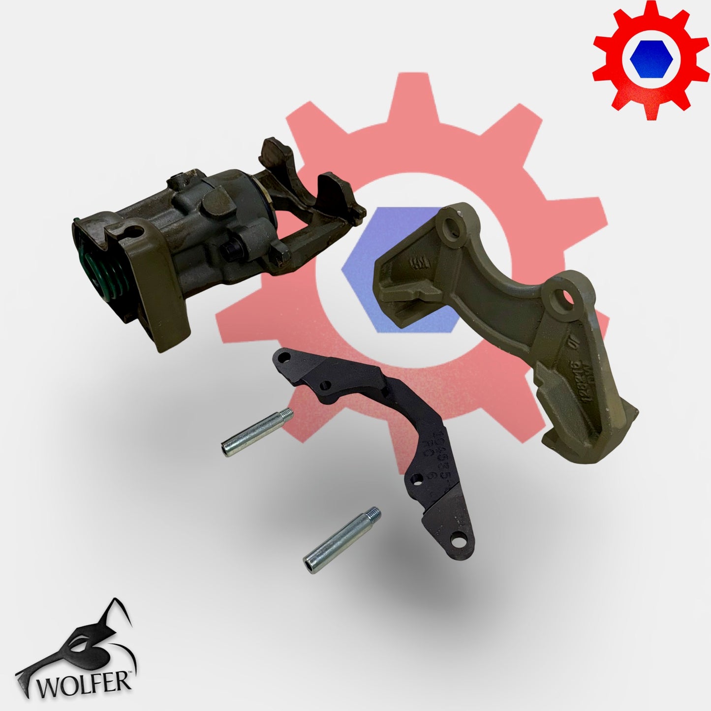Rear Brake Caliper RH-RR Assembly Mil. Hummer H1 ; 2530-01-333-8263 12342342 5573090 12821501