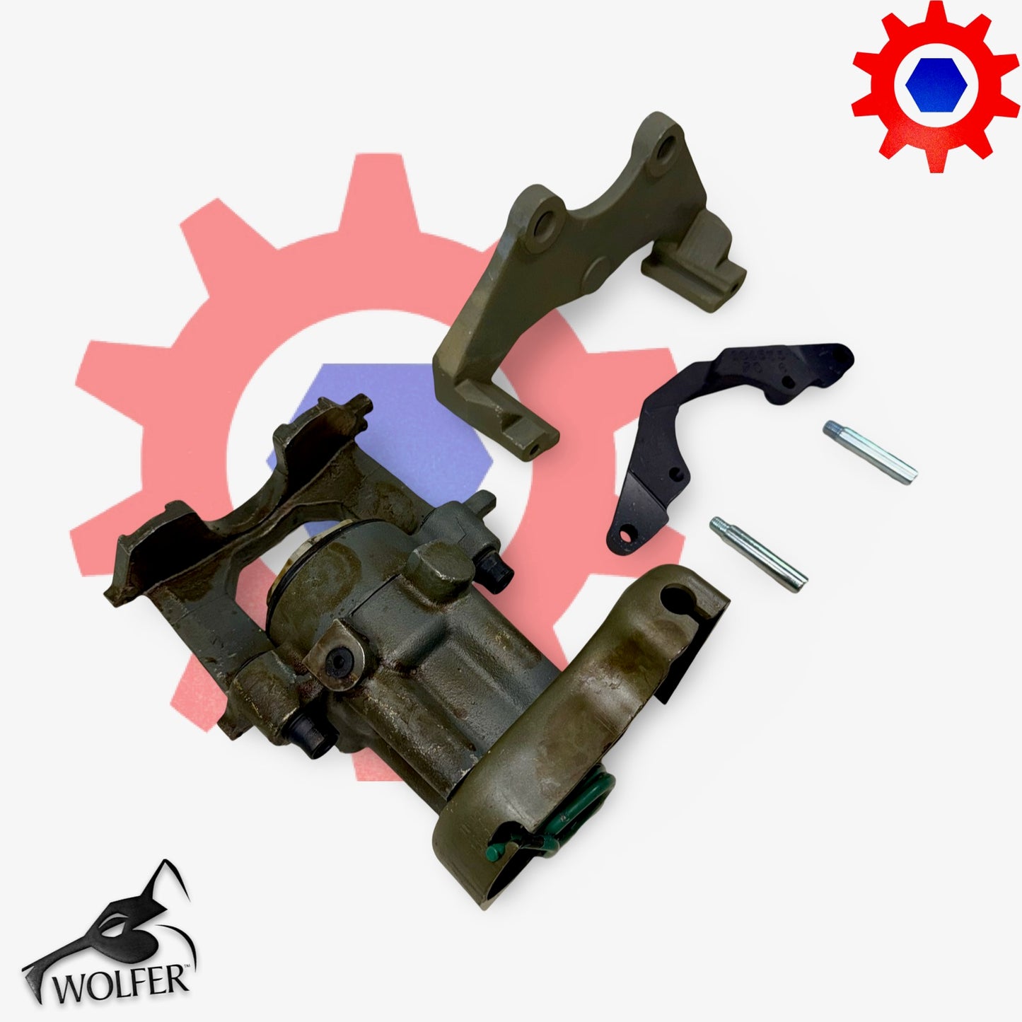 Rear Brake Caliper RH-RR Assembly Mil. Hummer H1 ; 2530-01-333-8263 12342342 5573090 12821501