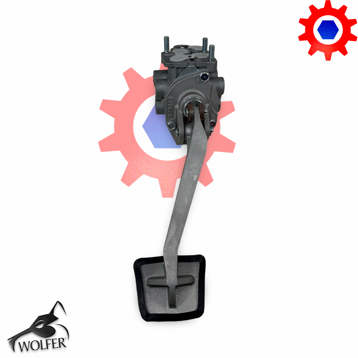 Dual Brake Foot Valve w/Pedal: LAV/PIRANHA ; 2530-01-158-3107 10500592 103710N