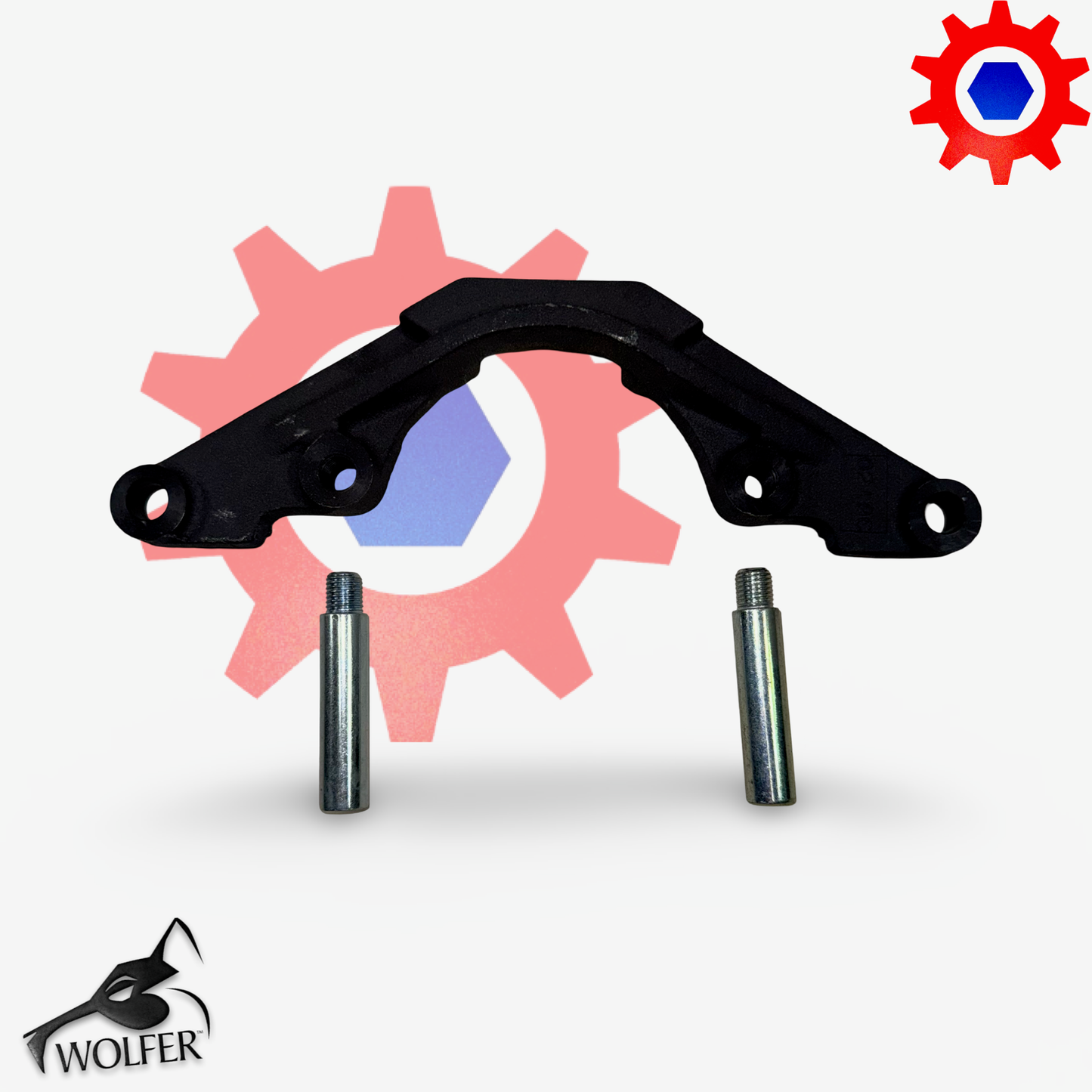 YOKE , BRAKE DISC w/ PINS; Hummer Humvee ; 104534-01 5573090 2530-01-185-6713 5305-01-185-8657 5573223 12342339