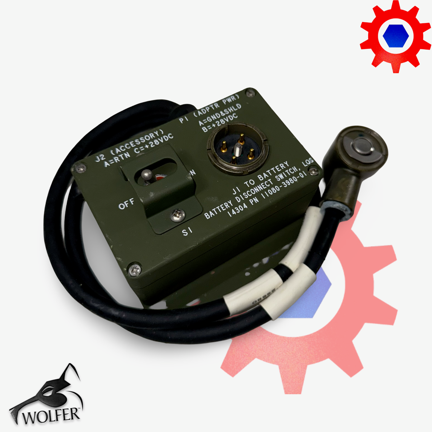 Switch, Box 5930-01-584-1859 11080-3980-01 10427905