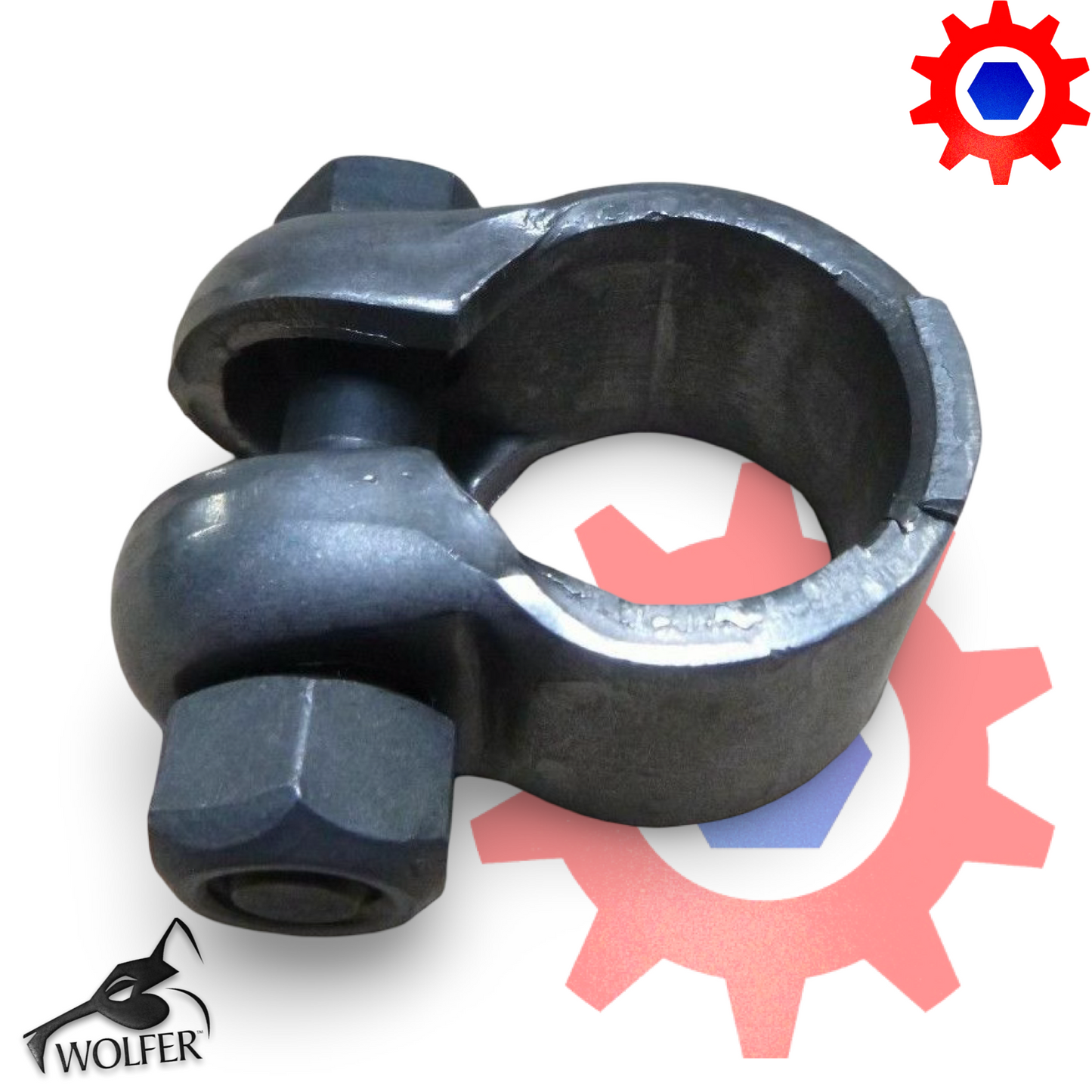 CLAMP LOOP with bolt & nut; MIL. HUMMER M998 ; 5740927 12339202 with hardware
