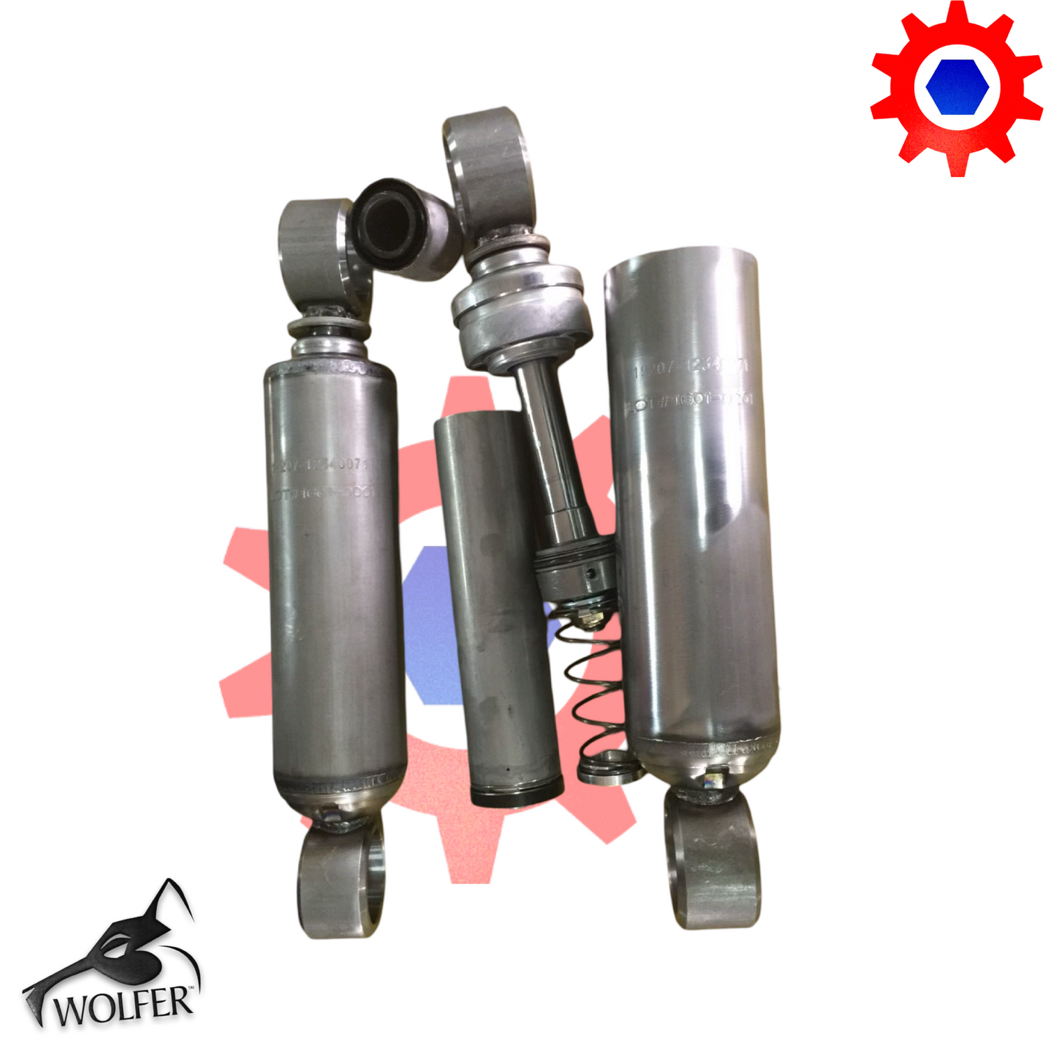 Full Set (4 each) 12K Shocks (2-FRONT+2-REAR) Mil. Hummer ; 5590327 & 5590597
