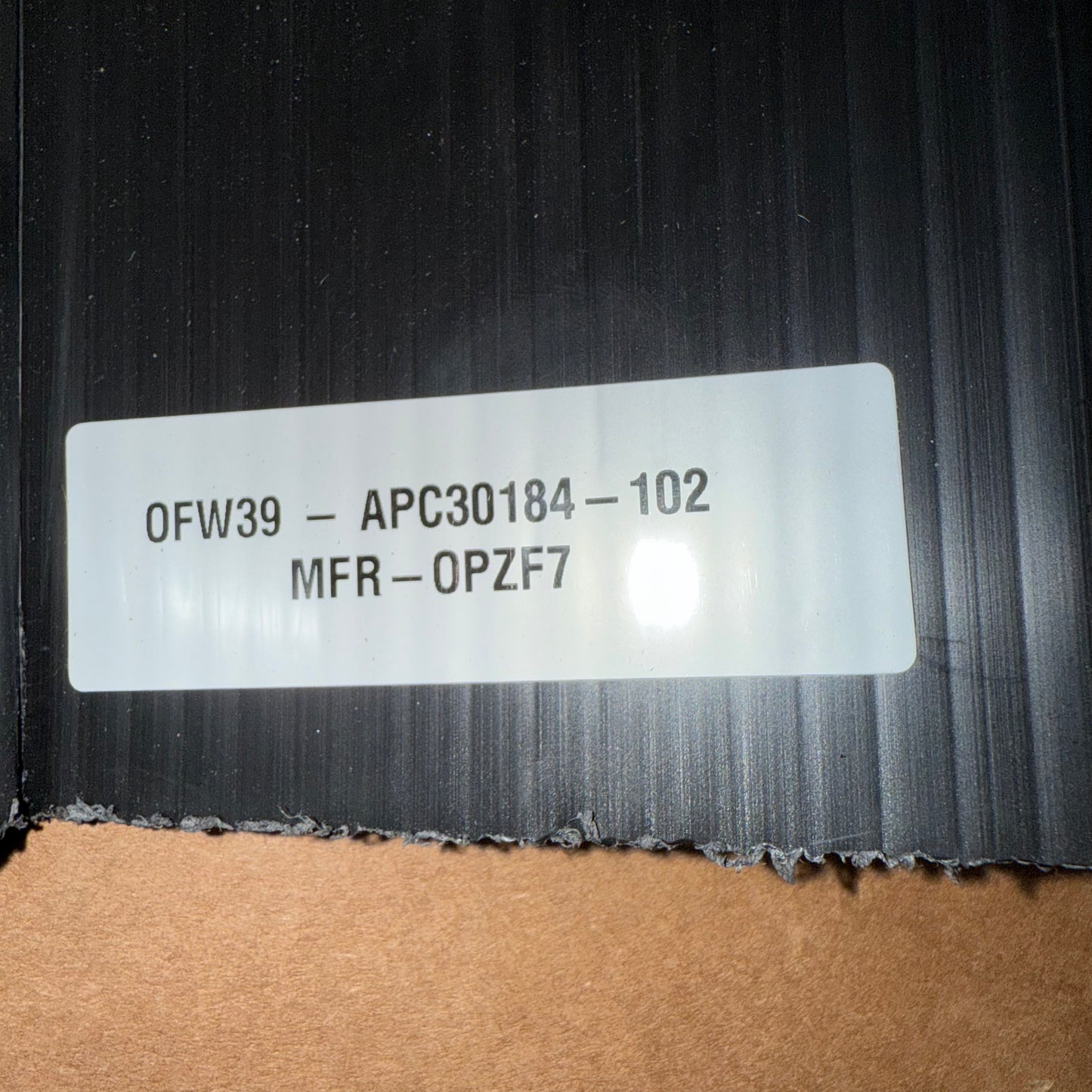 Panel, Interior 2510015556354 APC30184-102