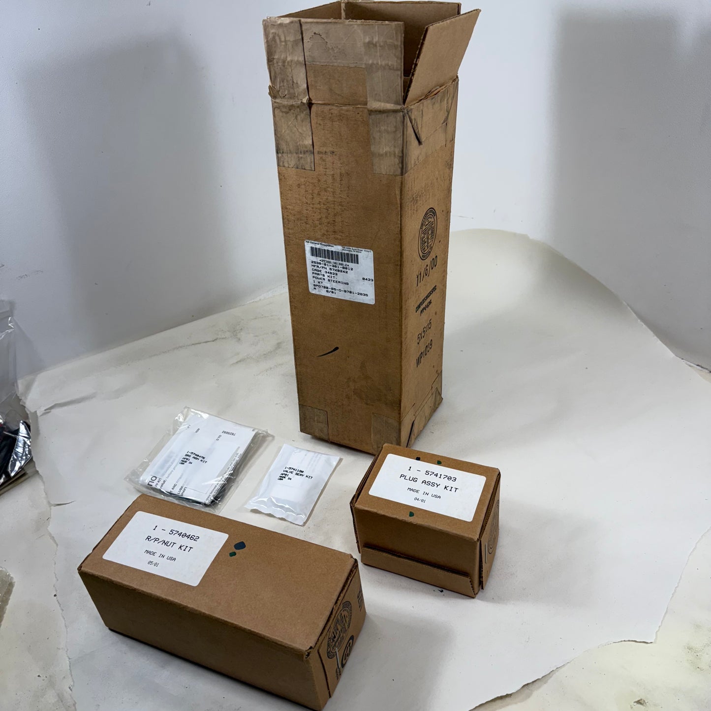 Rebuild Parts Kit, Steering Gear (4 sub-kts) 2530-01-361-8012 57K0242