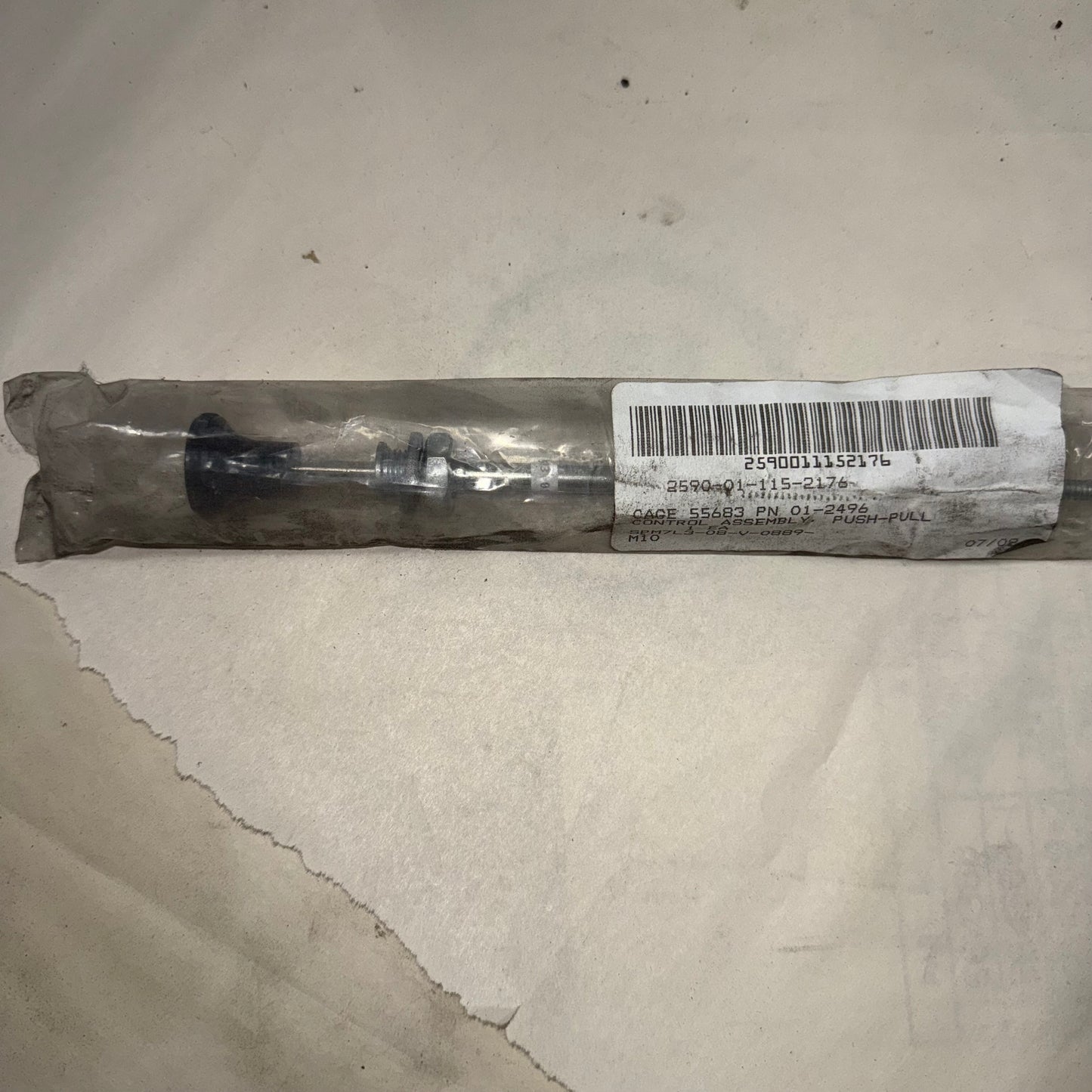 Control Cable . push/pull 2590-01-115-2176 HV026877 MA207-21961