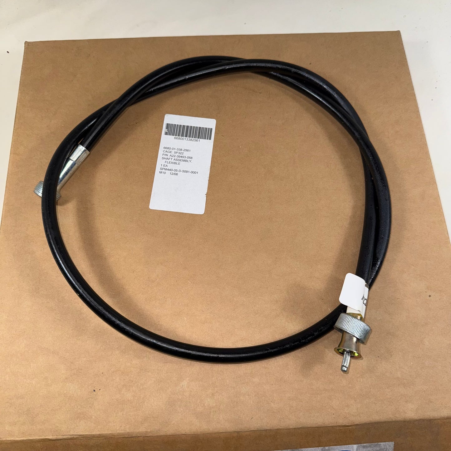SHAFT ASSEMBLY , FLEXIBLE 6680-01-338-2561 A22-39493-058