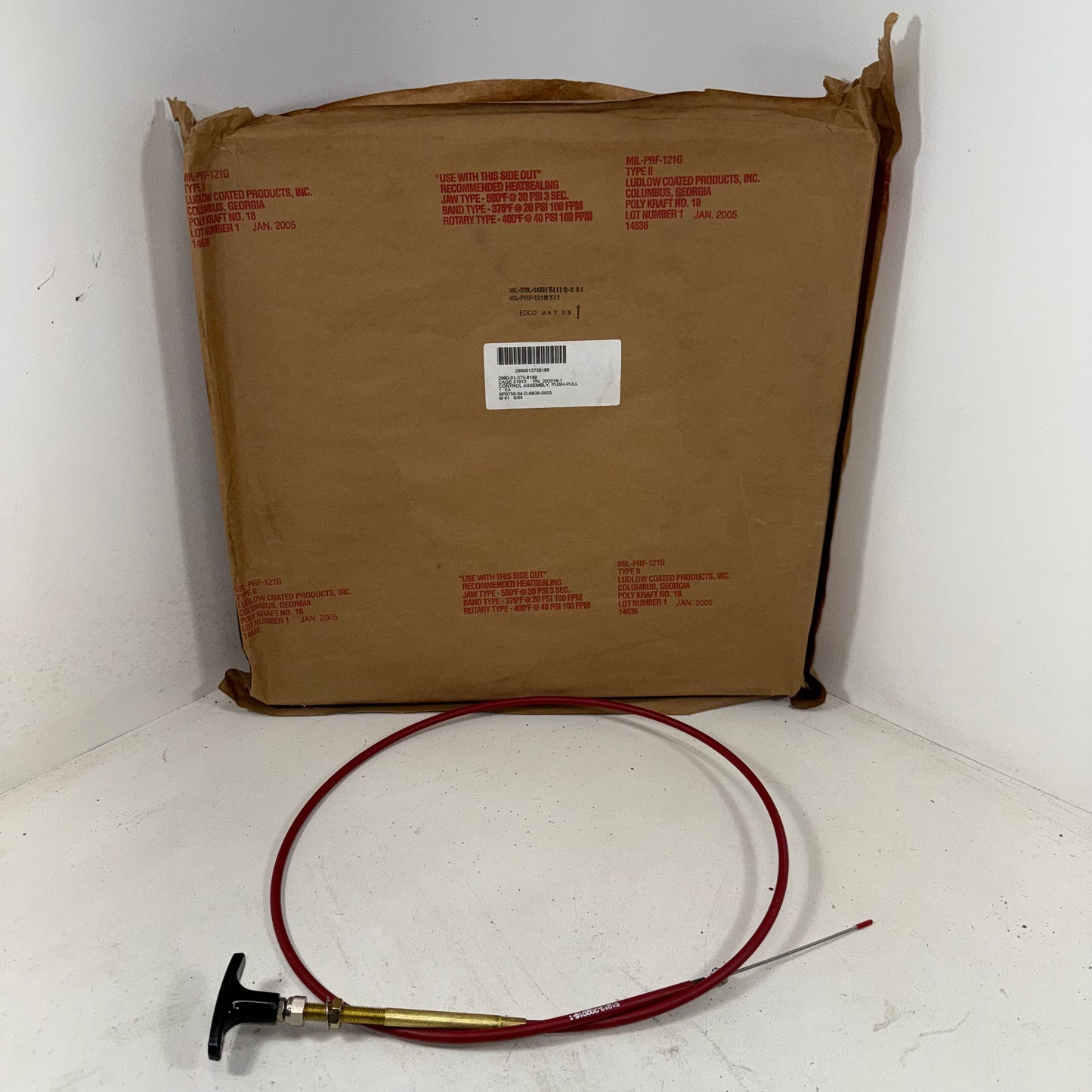 Control Cable . push/pull ; 2990-01-375-8189 202016-1
