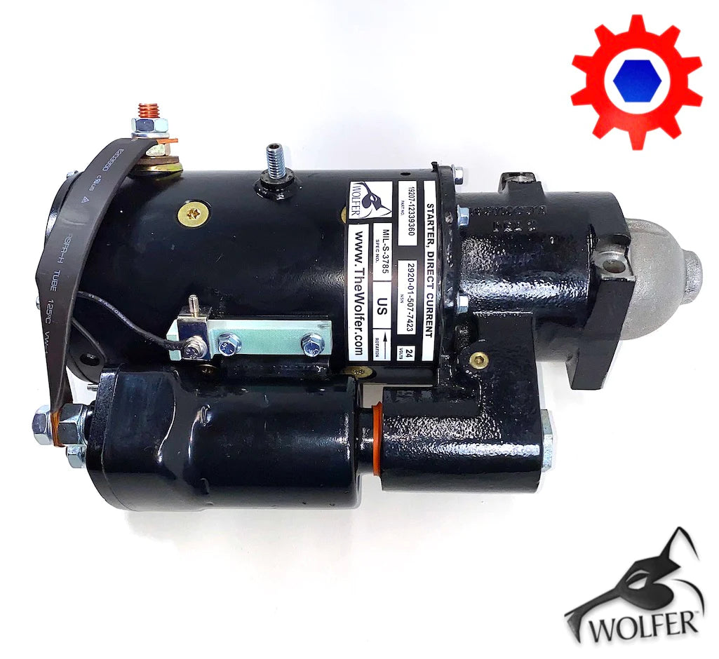 STARTER - 24volt ; Military Hummer ; MFY6711UT 12339360 2920-01-507-7423 MFY6714UT