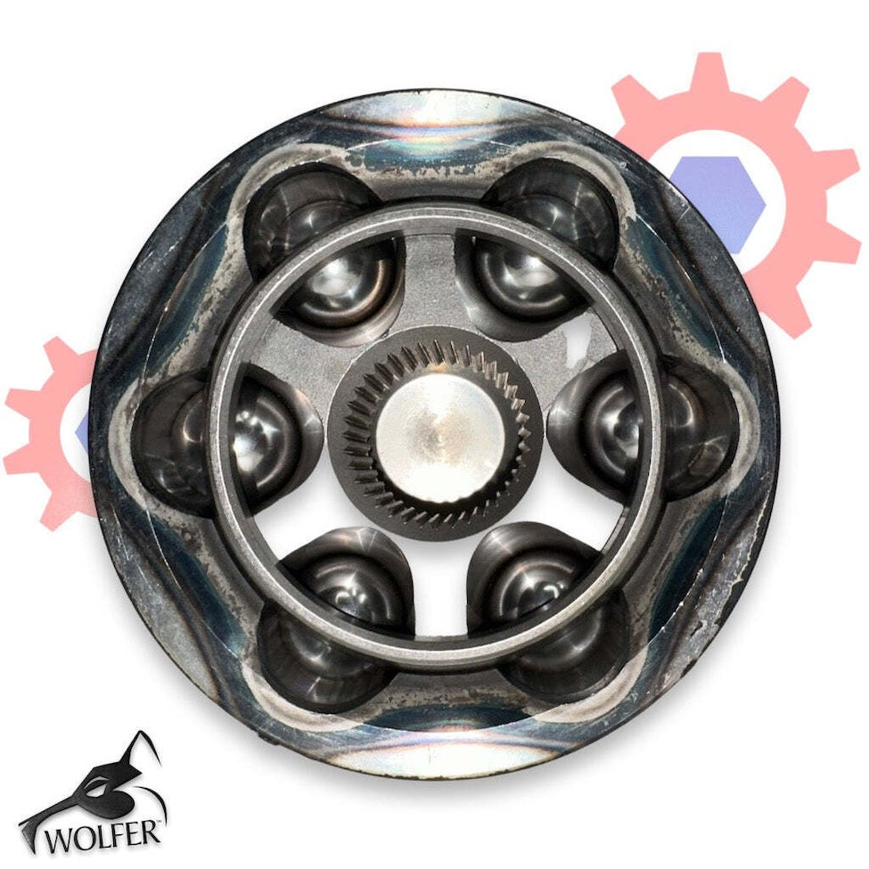 Outer Splined Head/End/Housing Asm.; 12K HALF-SHAFT ; Mil. Hummer ECV ; 2290033