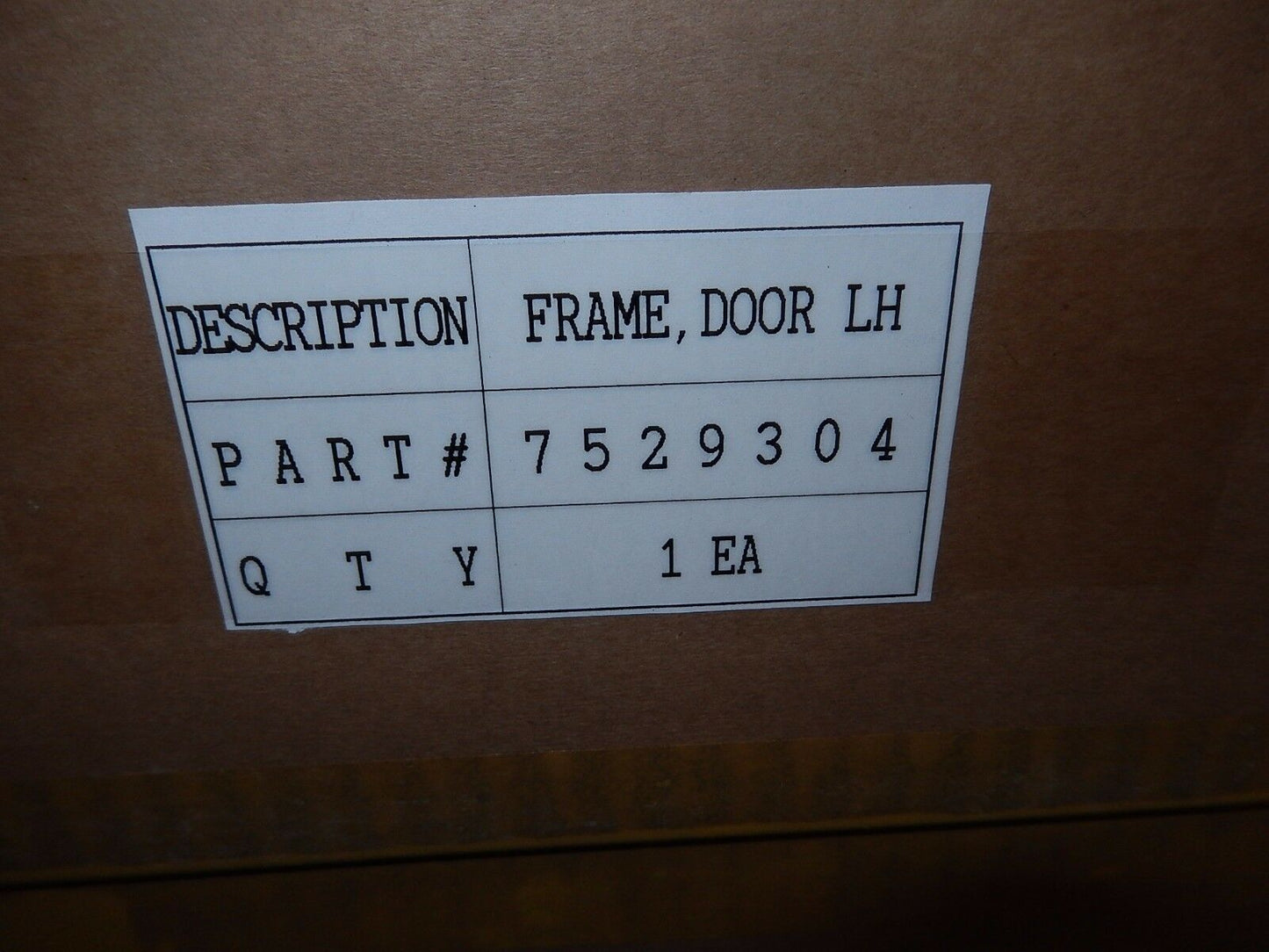 WINDOW ASM. , LH DOOR; M800 M939 M35 ; 7529304 B410-1L 2510-00-674-4487
