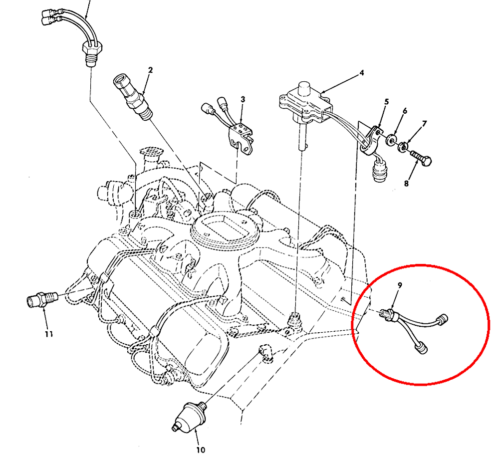 SWITCH , COLD ADVANCE TEMP. ; M998 HumVee ; 5930-01-183-6637 12338596 5569700