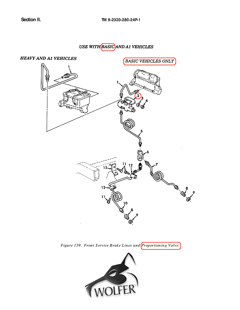 VALVE , Brake , Proportional ; M998 Hummer ; 12339353 4820-01-186-0822 109413-1