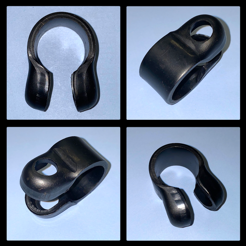 6 each- CLAMP LOOP for T&R Rods ; MIL. HUMMER ; 5340011918161 5740927 12339202