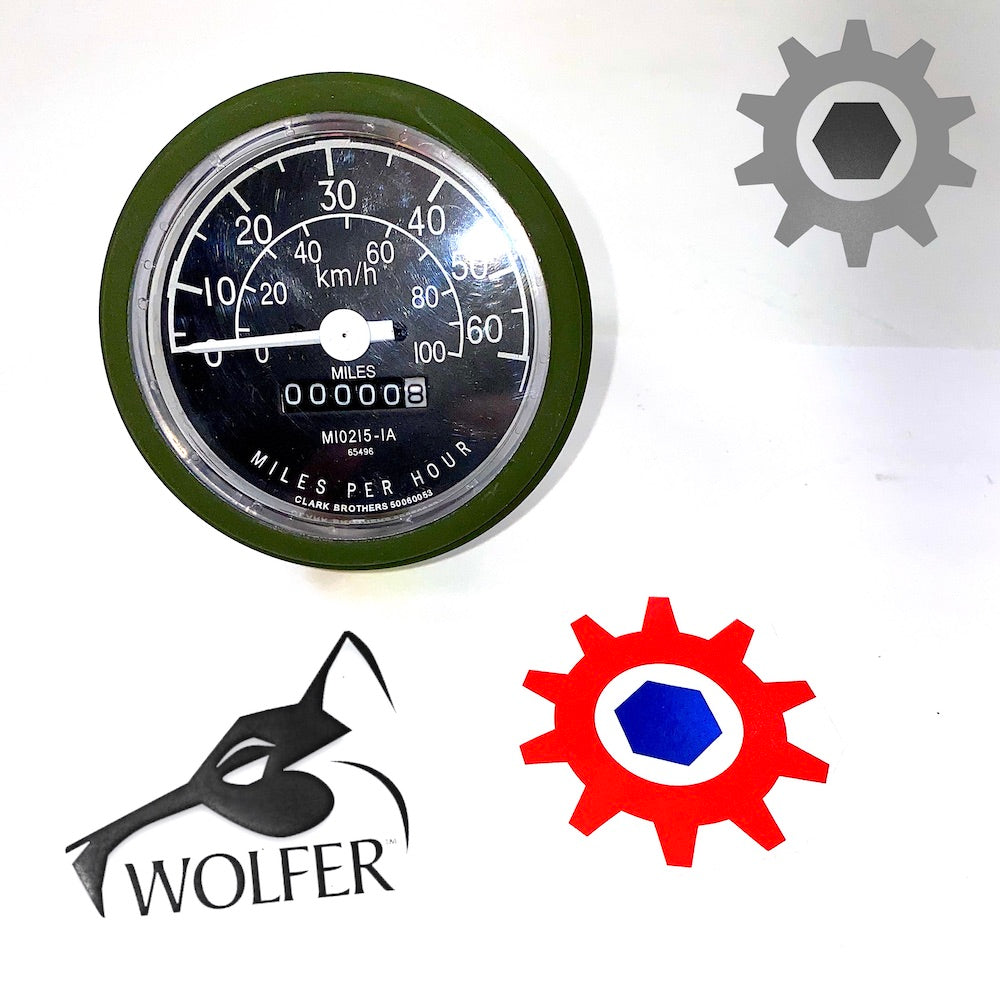Speedometer 0-60mph & 0-100kmh ; M-SERIES HUMMER ; MS39021-2 12338463