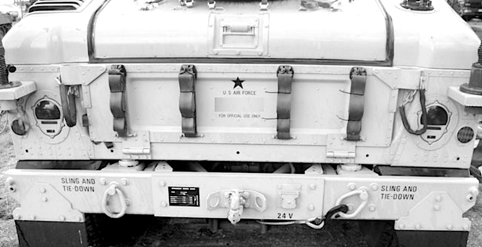 AIRLIFT REAR BUMPER ; M998 Hummer ; 12469405 2540-01-196-4920 5578355 12338218