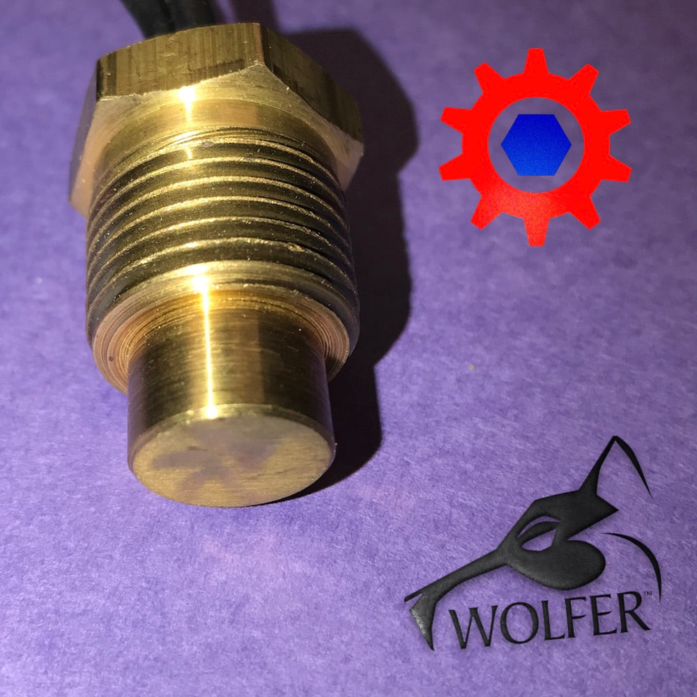 THERMOSTATIC SWITCH - FAN DRIVE; 180-degrees F. / 6.2L M998; 12338599 5582853