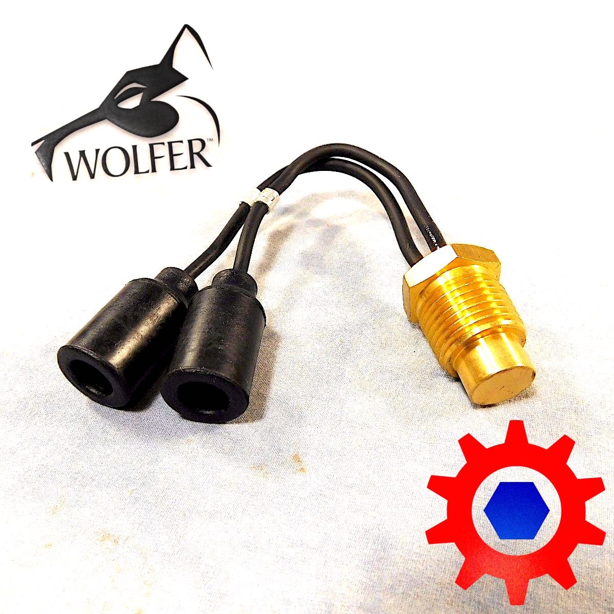 THERMOSTATIC SWITCH - FAN DRIVE; 180-degrees F. / 6.2L M998; 12338599 5582853