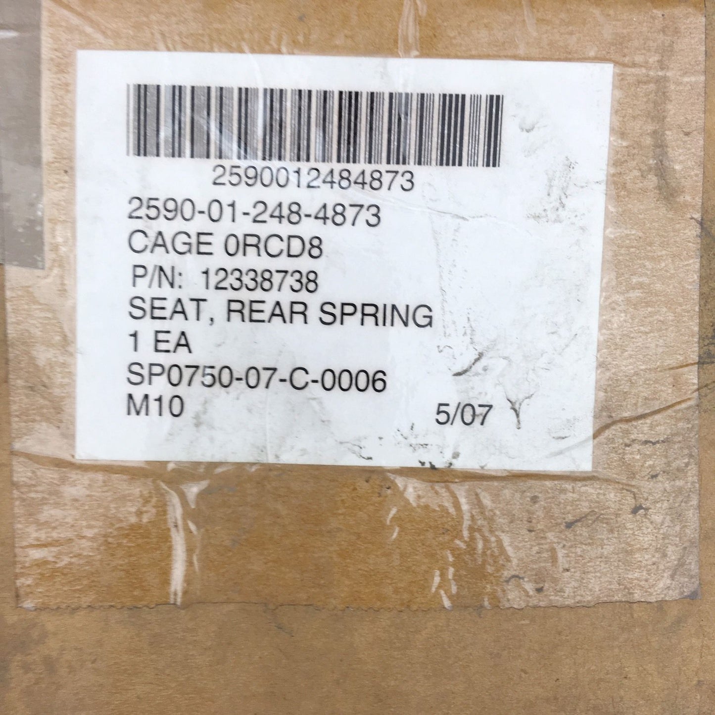 BRACKET , REAR-UPPER SPRING/SHOCK ; Hummer ; 12338738 5591504 2590012484873