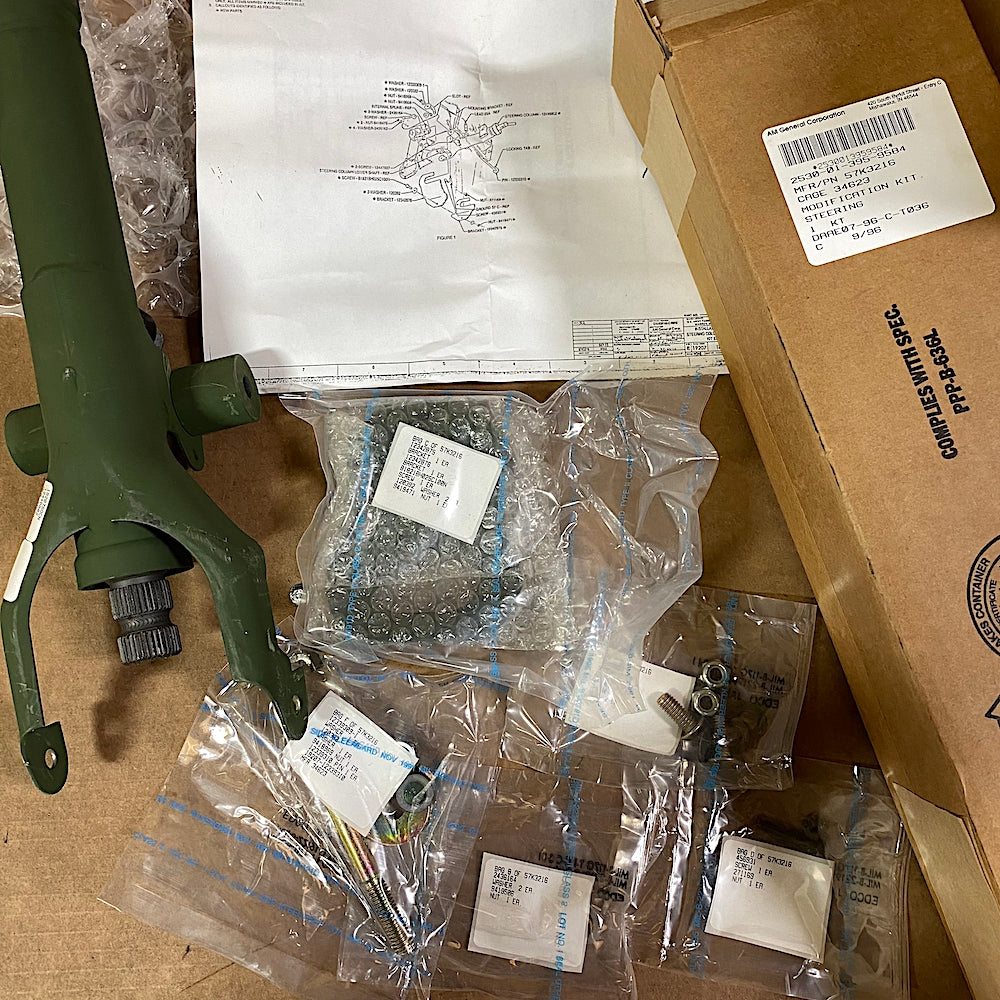 STEERING COLUMN PARTS KIT, Humvee , 2530013959584 57K3216 12460119