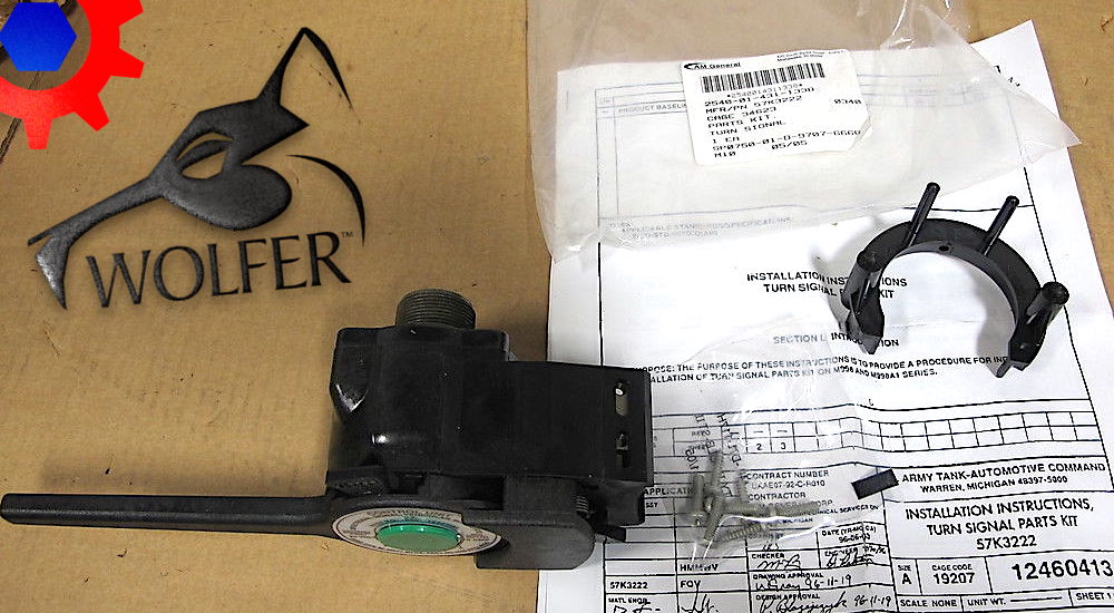 Directional Switch with Canceling Ring; Hummer M998 ; 2540-01-431-1338 57K5222