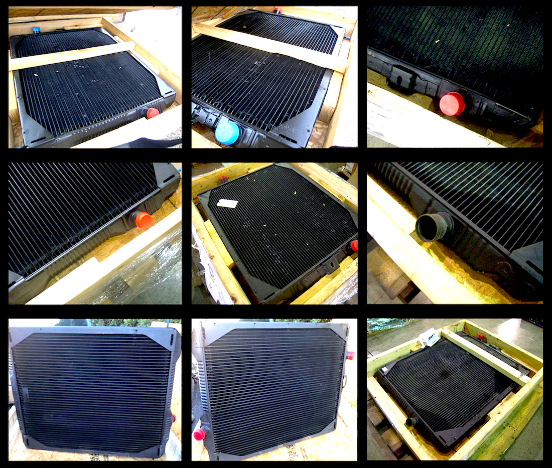RADIATOR , Cooling; M1152 Mil. Hummer ; 12469365 2930-01-448-9439 6050290 ALU