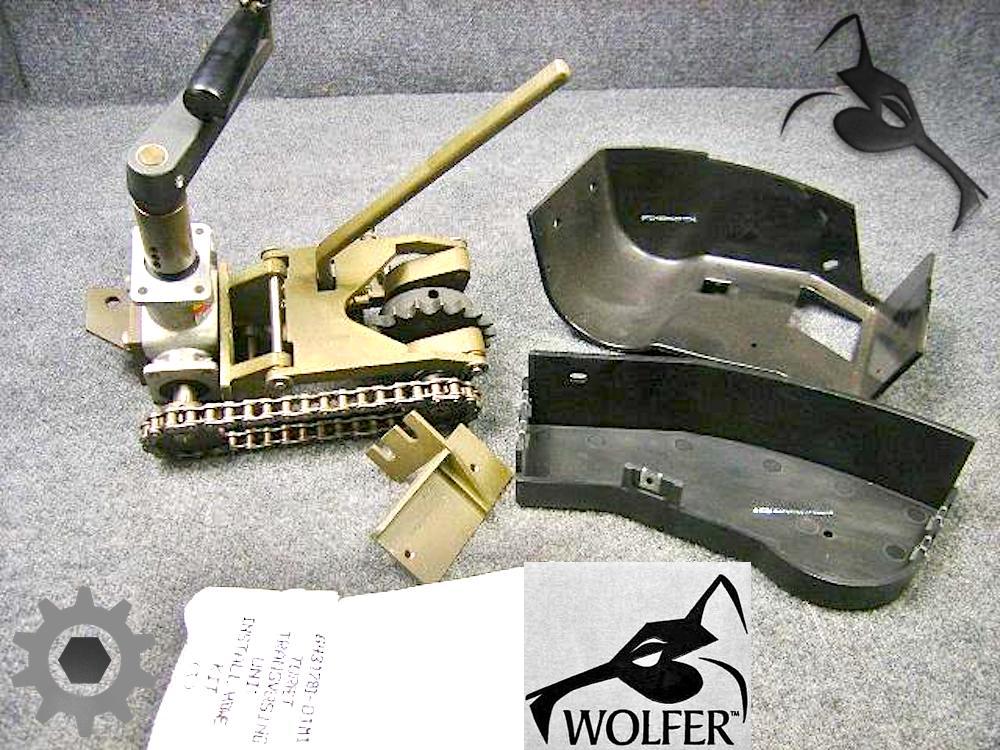 Hand Crank Gear-Ring Box; Mil. Hummer M1114 ; 6435129-01M1 3830-01-536-4083