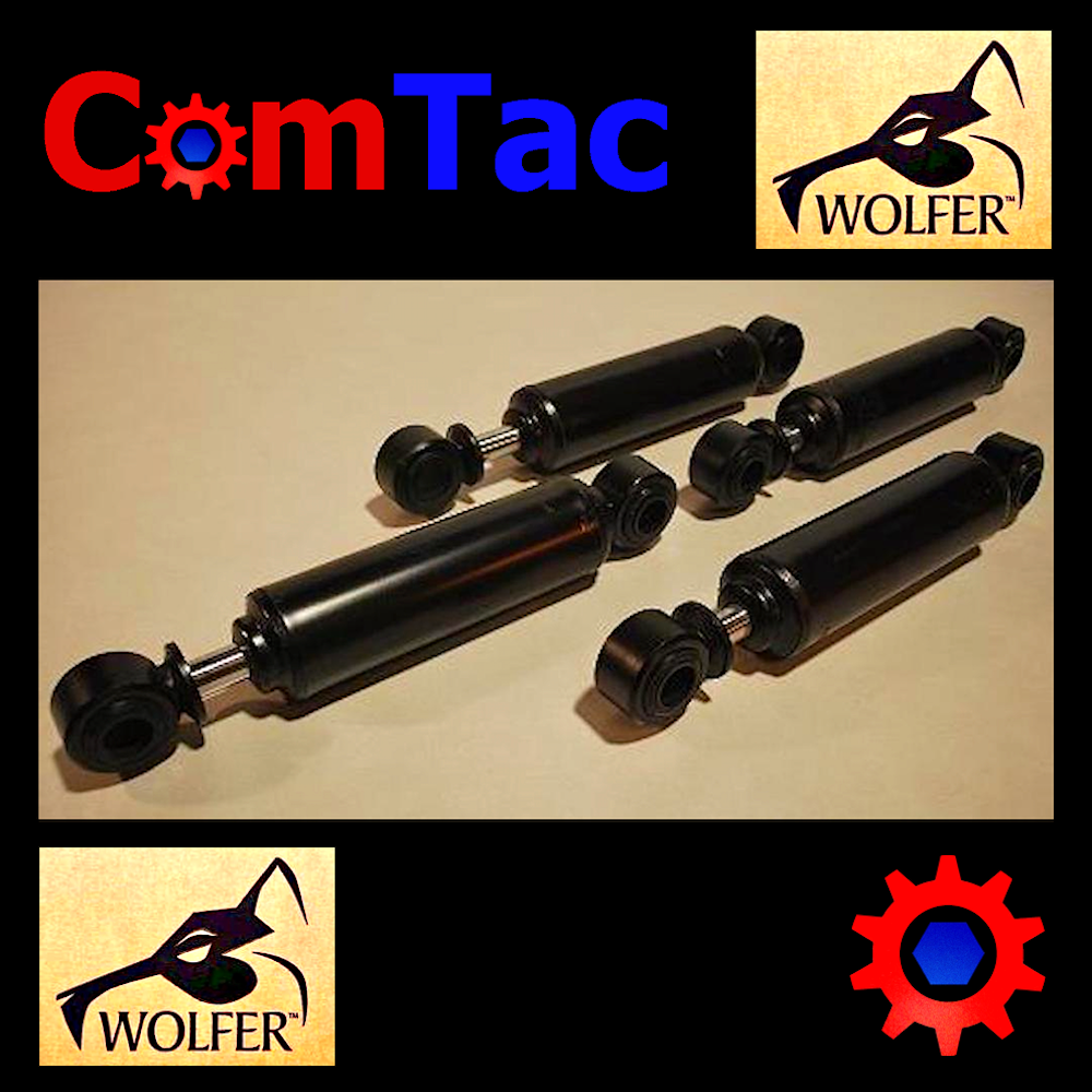 Full Set (4 each) 10K Shocks (2-FRONT+2-REAR) Mil. Hummer ; 12340071 & 72