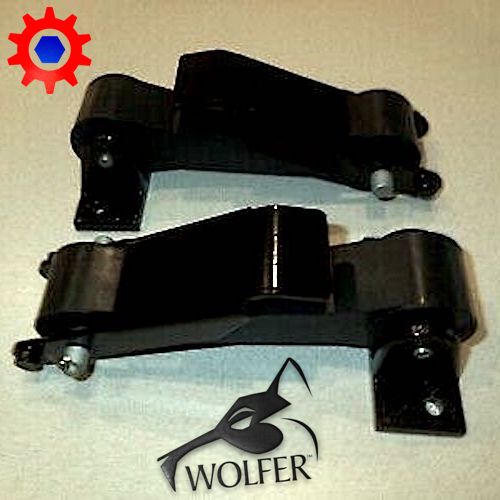 2 each - Hood Latch BLACK ; Mil. Hummer H1; 12338909 2540-01-185-9530