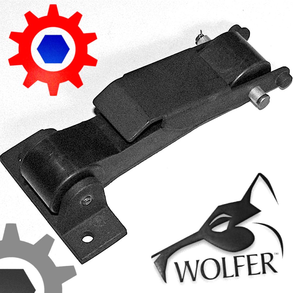 2 each - Hood Latch  BLACK ; Mil.  Hummer  H1;  12338909  2540-01-185-9530