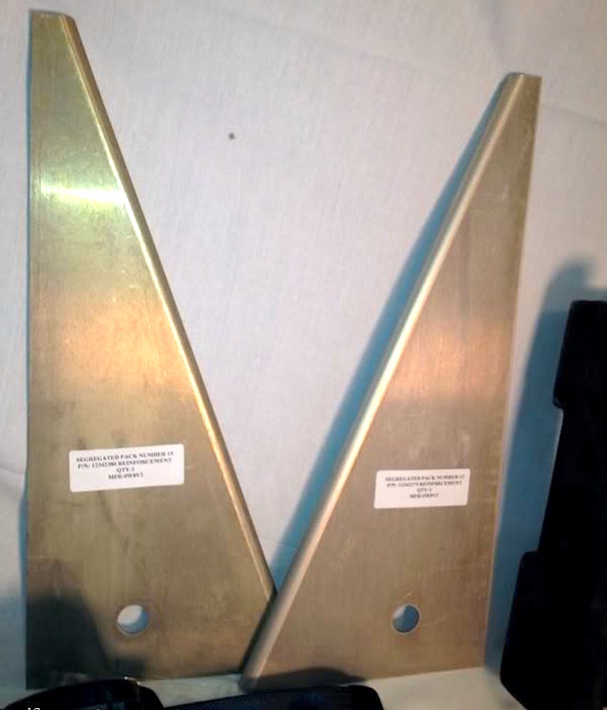 2 each - REINFORCEMENT , B-PILLAR , LH & RH ; Hummer - M998 ; 12342379 & 12342380