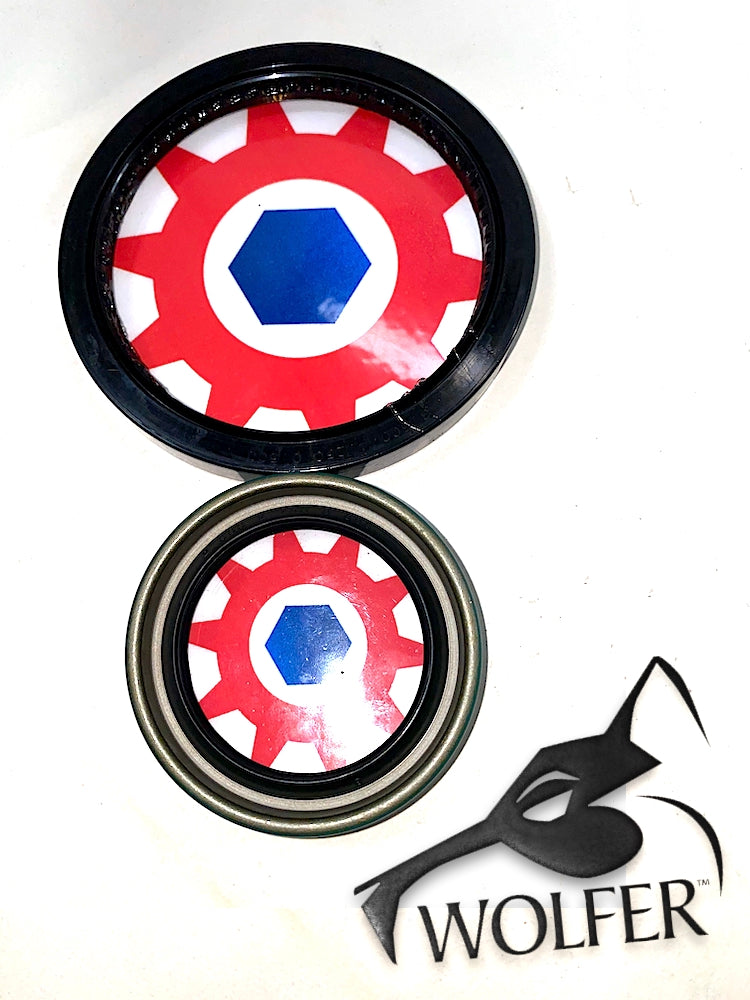 2-Seals ; 1 Output & 1 Input for Knuckle ; Mil. Hummer H1 ; 12460309 + 12342961