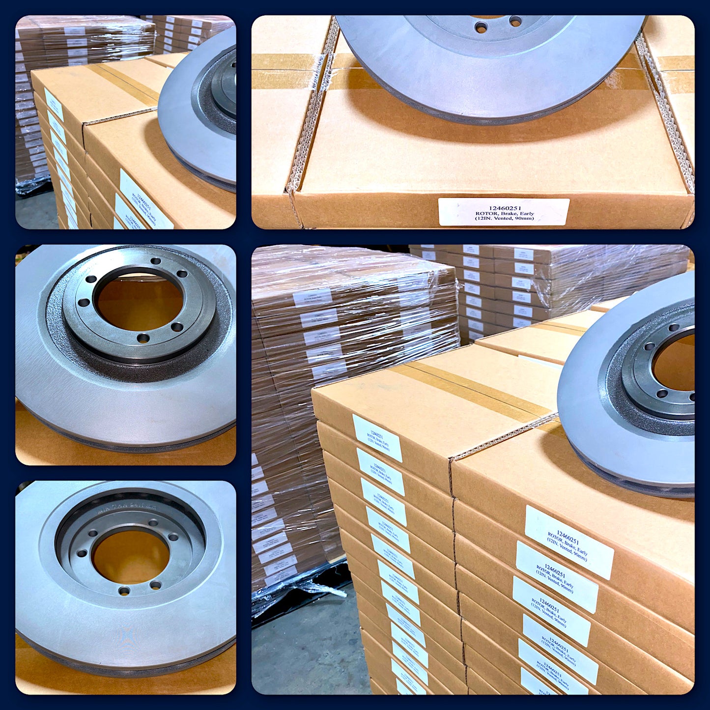 12"-VENTED ROTOR , BRAKE; Humvee ; 6002218 2530-01-420-7904 12460251 BD126583